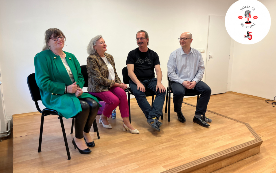 ''Ha bejövök a színházba, én úgy érzem, hogy hazajövök.'' - beszélgetés Kövesdi Szabó Mária és Sárközy Zsuzsa színművészekkel, valamint Czajlik Józseffel, a színház igazgatójával