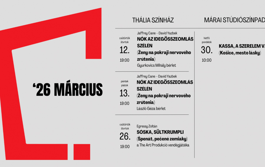 Márciusi programajánló